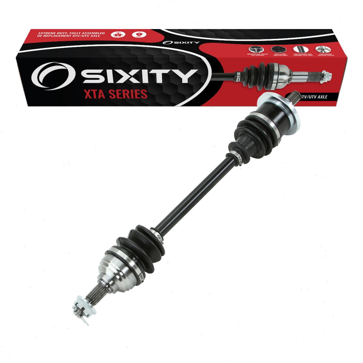 Sixity Sixity XTA Rear Right Axle compatible with Arctic Cat 400 2x4 Auto FIS ...