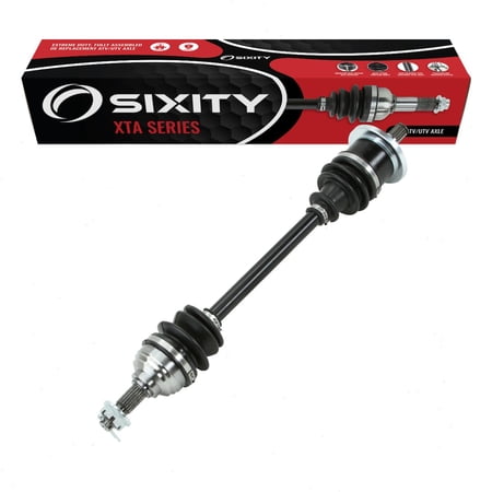 Sixity XTA Rear Right Axle compatible with Arctic Cat 400 2x4 Auto FIS 4x4 MRP TBX 500 TRV 2002-2004