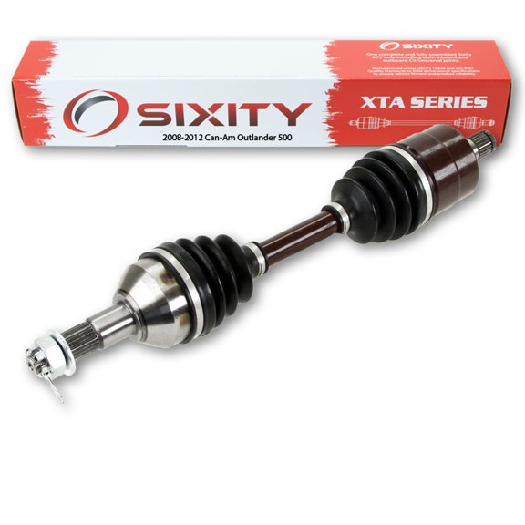 Sixity XTA Rear Right Axle compatible with Can-Am Outlander 500 2008-2012 - EFI STD XT 4X4
