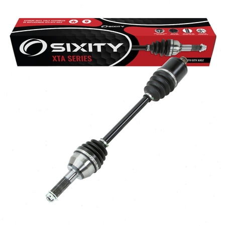 Sixity XTA Rear Right Axle compatible with Polaris Ranger 4x4 400 500 EFI Crew LE Turbo Silver 800 Mid-Size EPS EV Li-Ion LSE LSV 2010-2021