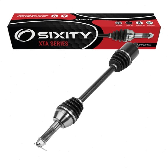 Sixity XTA Rear Right Axle compatible with Polaris Ranger 500 570 570-4 Crew EPS 570-6 Full-Size LE EFI Hunter Edition ETX 2014-2019