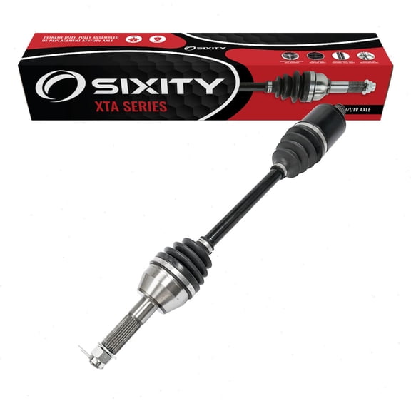 Sixity XTA Rear Right Axle compatible with Polaris Ranger 500 570 EPS Full-Size Crew 570-4 Premium 570-6 2019-2020