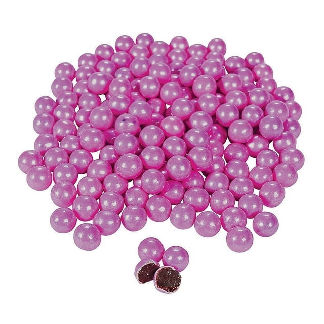 Sixlets® Shimmer Bright Pink Chocolate Candy, Candy Buffet, Wedding ...