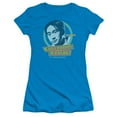 thumbnail image 1 of Sixteen CandleS/Stud S/S Junior Women's T-Shirt Sheer Turquoise, 1 of 1