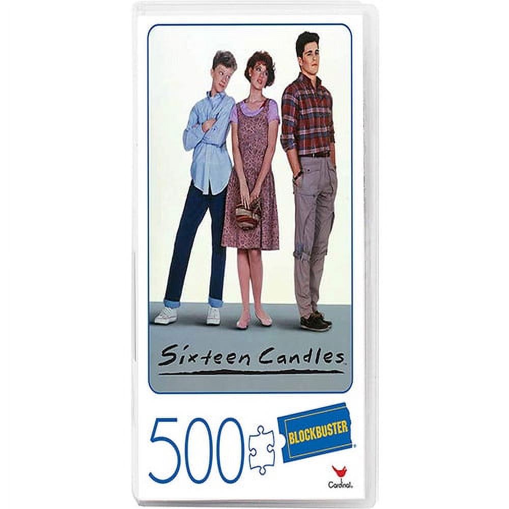 Sixteen Candles Blockbuster VHS Video Case 500Piece Puzzle