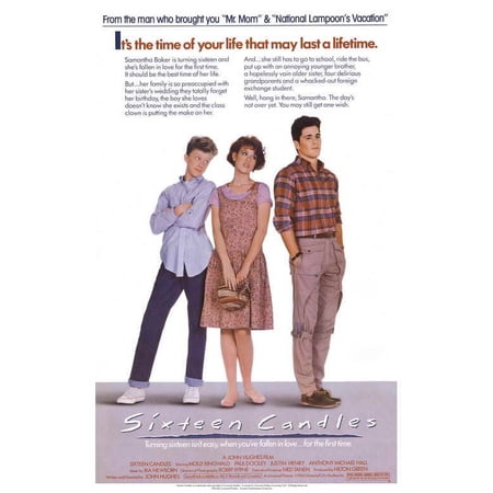 Sixteen Candles Movie POSTER 11" x 17" Style A