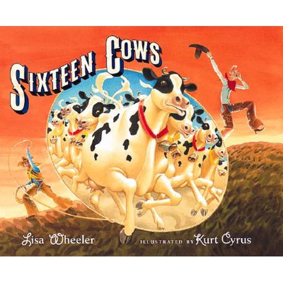 Pre-Owned Sixteen Cows (Hardcover) 0152026762 9780152026769