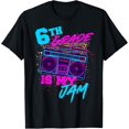 thumbnail image 1 of Sixth 6Th Grade Is My Jam 80S 1980S Retro Student Teacher T-Shirt Unisex S-5XL Hot Trending Shirt Birthday Gift, 1 of 4