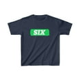 thumbnail image 1 of "Sixth Birthday Celebration - Text Message Box 'Six'" Kids T-Shirt, 1 of 2