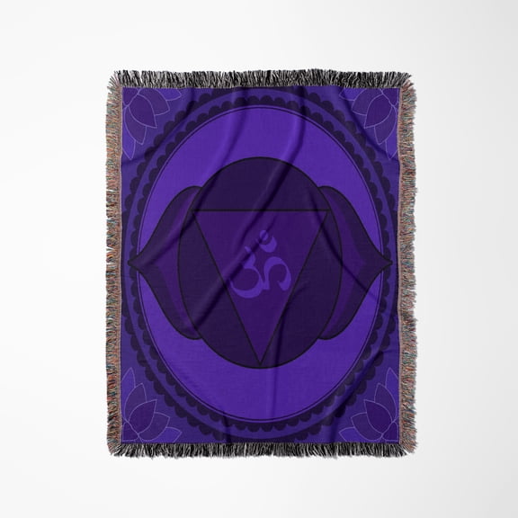 Sixth Chakra., Woven Blanket