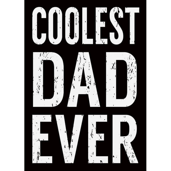 COOLEST DAD EVER 5x7 Distressed-Distressed-Wood Box Sign by Sixtrees