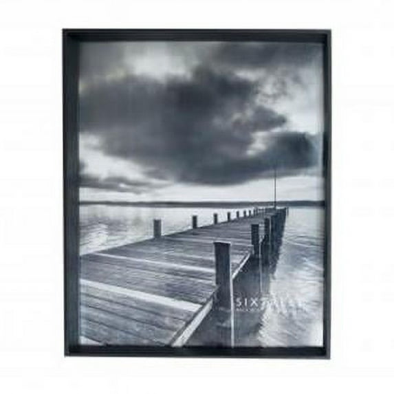 Sixtrees 8 x 10 in. Tyrell Black Frame