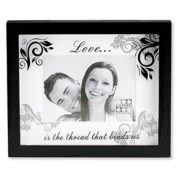 Sixtrees Love Matted 4 by 6-Inch Frame