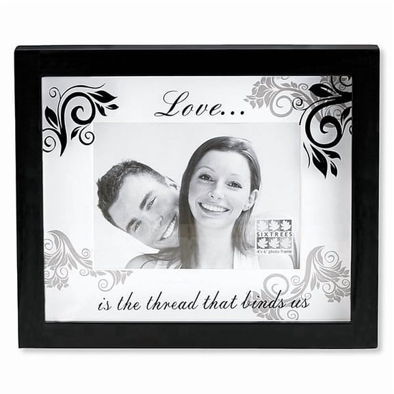 b  i LOVE  i   b  br Matted series by Sixtrees - 4x6