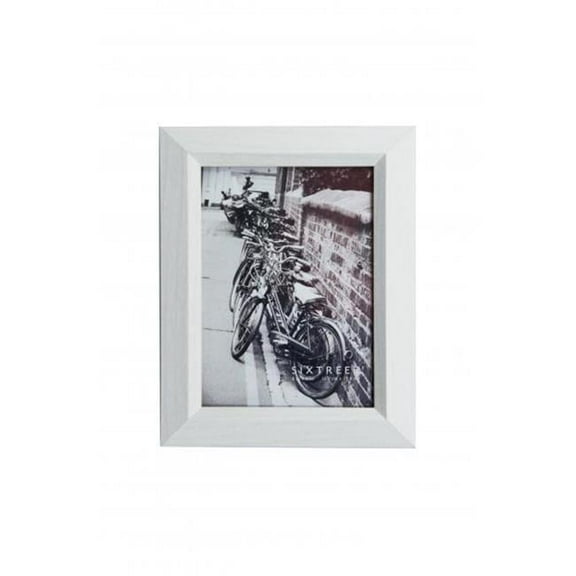 Sixtrees WD18657 5 x 7 in. Lannister White Frame