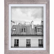 Sixtrees WD20780 Shelby Photo Frame, Grey White - 8 x 10 in.