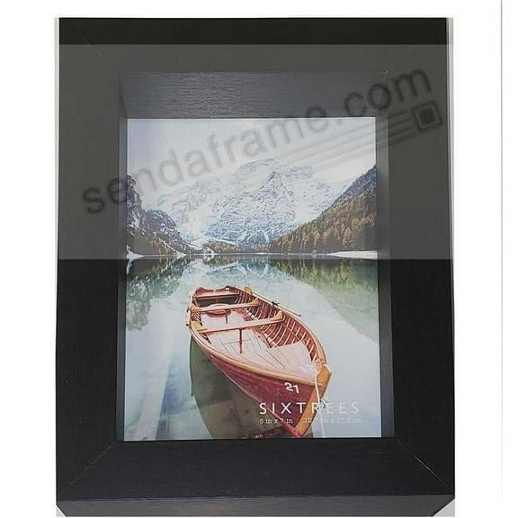 Sixtrees WD21757 5 x 7 in. Provo Frame Black