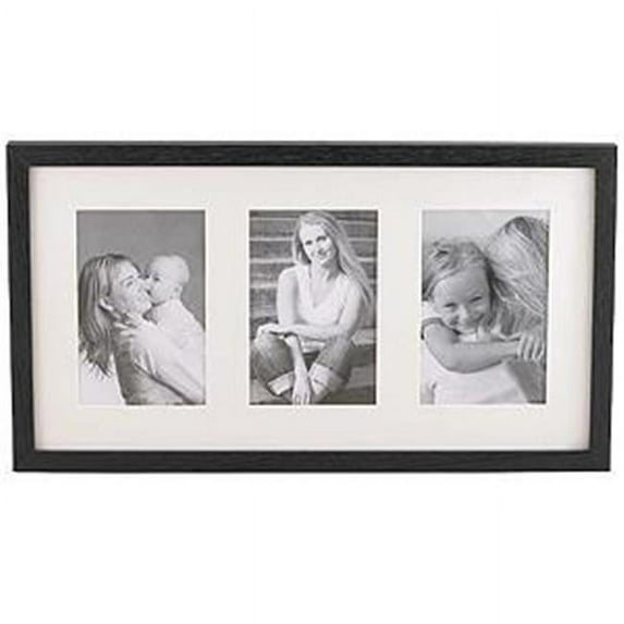 Sixtrees WD23146T 10 in. x 17 in. Logan2 Black 4 in. x 6 in.T - Print