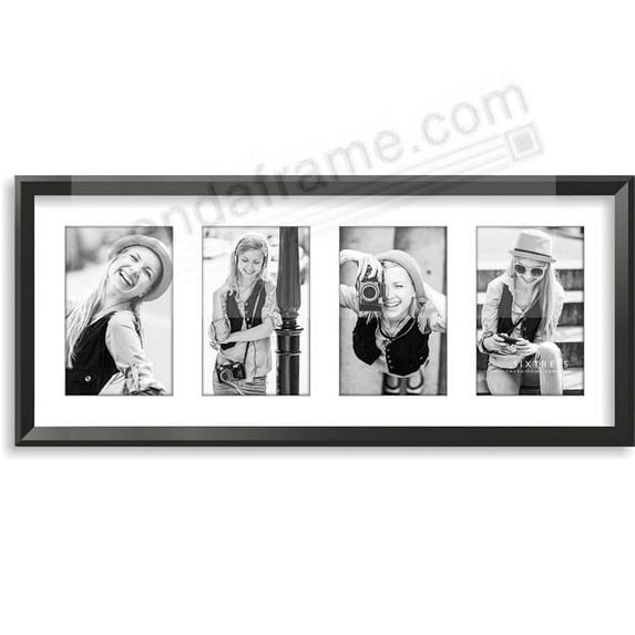 Sixtrees WD23746HQ 4 x 6 in. Berkley Frame Black