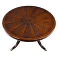 thumbnail image 1 of Sixty Inch Round Mahogany Dining Table, 1 of 4