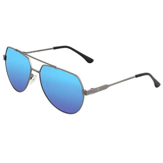 Sixty One Costa Mirror Coating Aviator/Pilot Unisex Sunglasses SIXS111BL