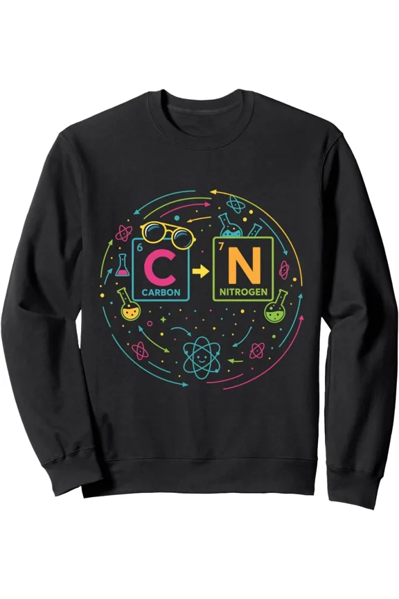 Sixty Seven Chemistry Meme Science Teacher Humor Clever Periodic Style Sweatshirt, up to size 5XL