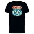 thumbnail image 1 of Sixty Six Road Sign Grungy   T-Shirt Men -Image by Shutterstock, Male 3X-Large, 1 of 2