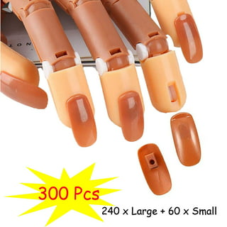 300 PCS Practice Hand for Acrylic Nails Training Kit