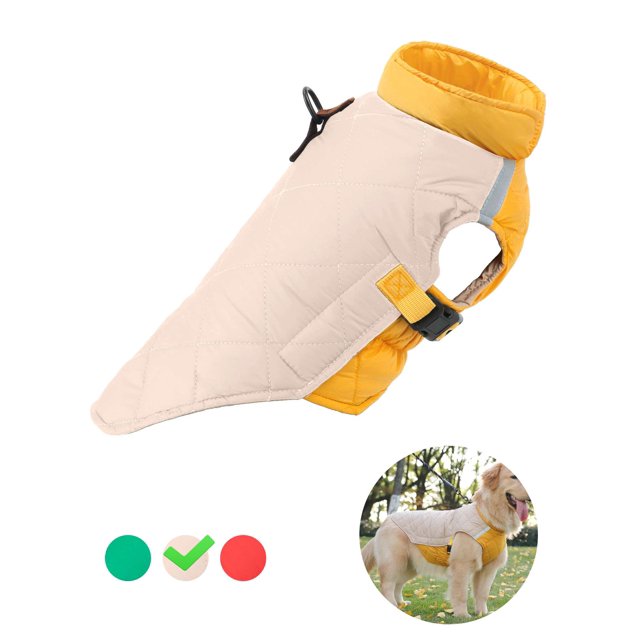 Sixtyshades Dog Winter Coat Reflective Warm Dog Jacket Cold Weather Pet