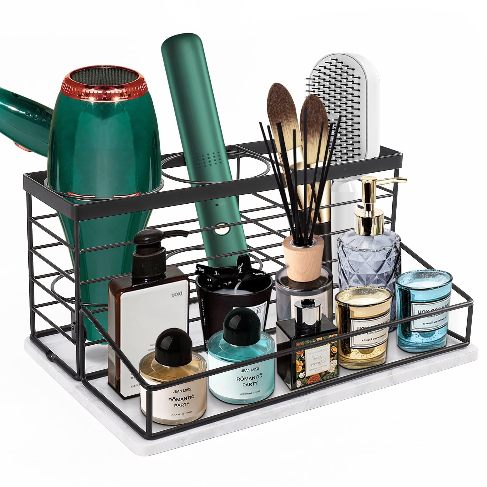 Siyzda Hair Tool Organizer, Movable Hair Dryer Holder, Hair Styling ...