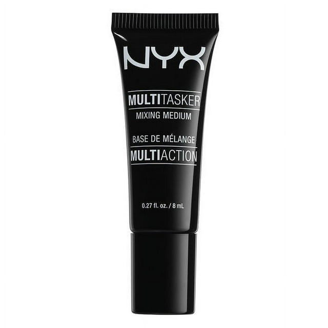 Size : 0.27 oz , NYX Multitasker Mixing Medium , Cosmetics Makeup - Pack of 3 w/ SLEEKSHOP Teasing Comb