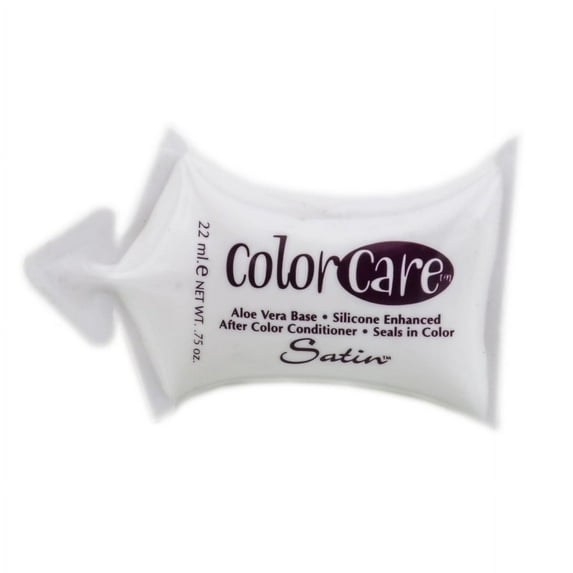 Size : 0.75 oz - travel size , Satin Color Care , Hair Scalp Head - Pack of 2 w/ SLEEKSHOP Teasing Comb