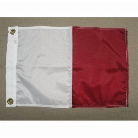 Size 0 Nyl-Glo International Code Letter H