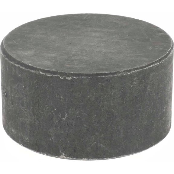 Cap Cap, 1-1/2" Pipe, Socket Weld, Black Forged Steel, Class 3000