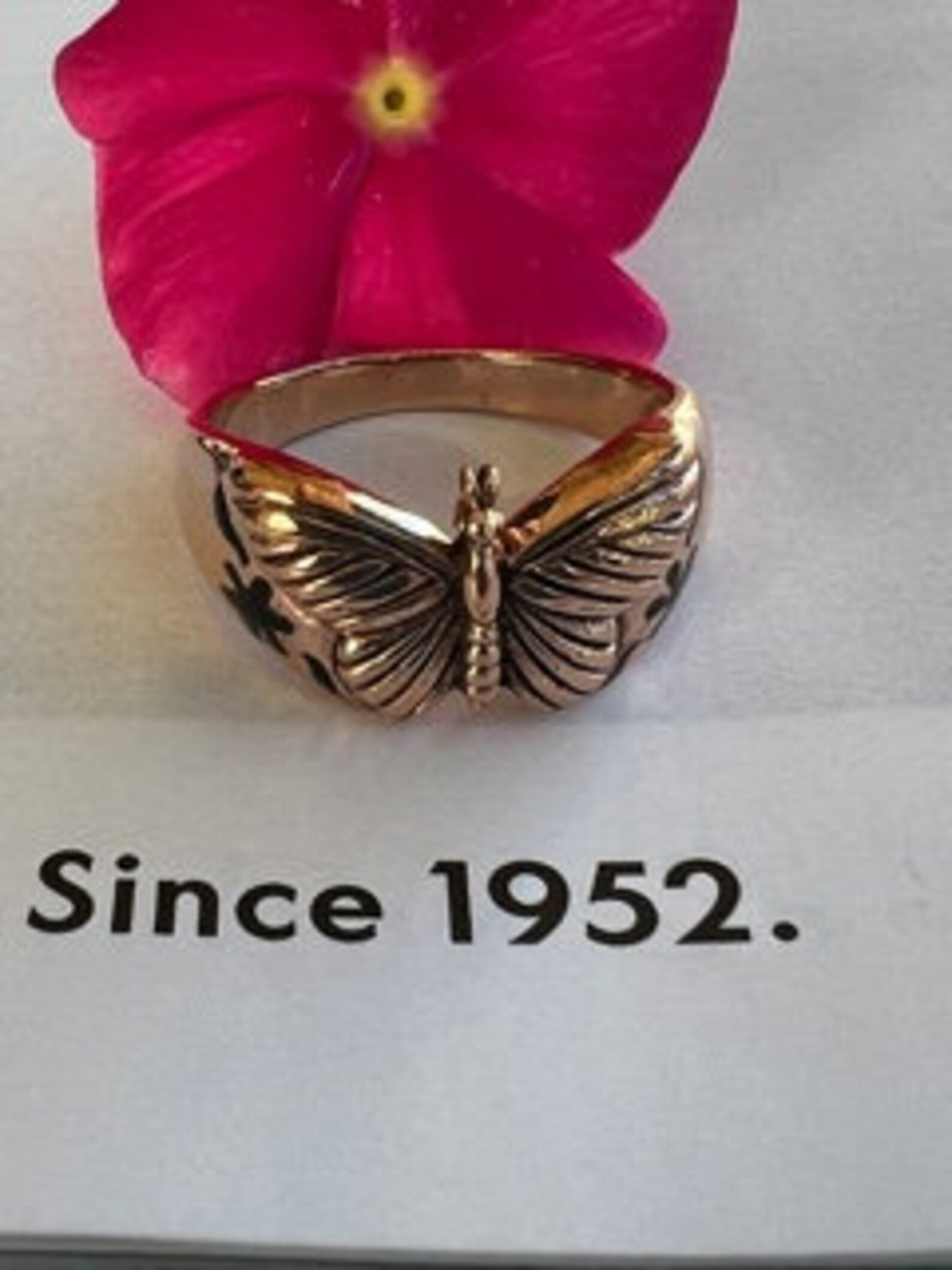 Size 10 Solid copper Celtic band ring CRI196 - 3/8 of an inch wide