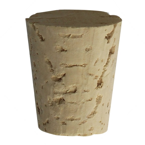 Size 10 Tapered Cork Stoppers, Standard