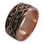 Size 13 Solid copper band ring CRI670-3/8 of an inch wide..