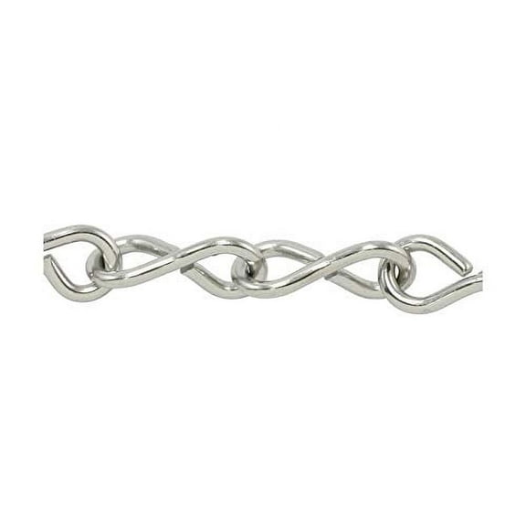 Size 16 Single Jack Chain (Stainless) 100' Ft.