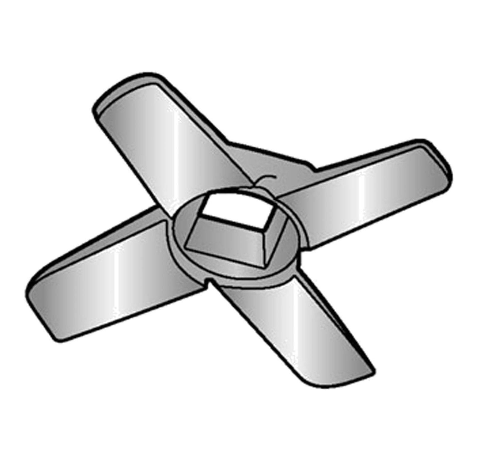 Size 22 Hobart Meat Grinder Knife Blade