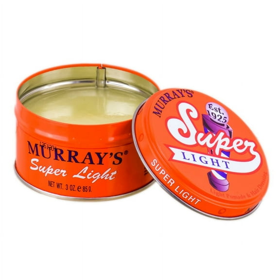 Size : 3 oz , Murray's Super Light Pomade , Hair Scalp Head - Pack of 1 w/ SLEEKSHOP Teasing Comb