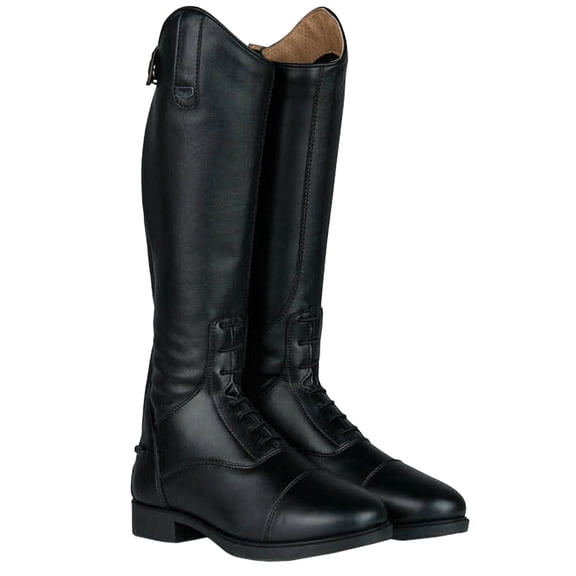 Size 32 Horze Rover Kids Tall Field Equestrian Boots Black