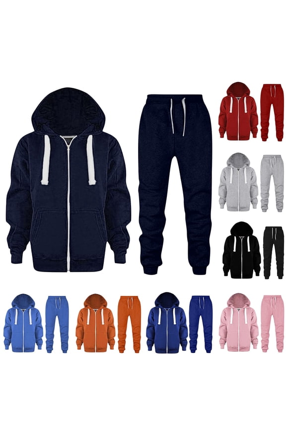 Size 4-8 Years Toddler Boys Clothes Hoodie & Pants 2 Piece Set Kids Boys Fashion Fall Outfits Set Girls Winter Outfits 4-16