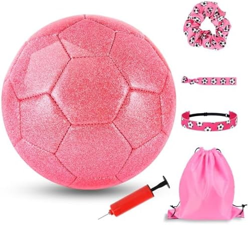 Size Pink Soccer Ball Set Kids Soccer Ball Toddler Soccer Ball