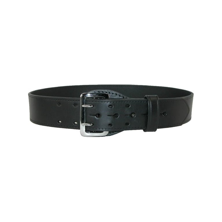 2.25 Genuine Leather Duty Belt - Brass Buckle