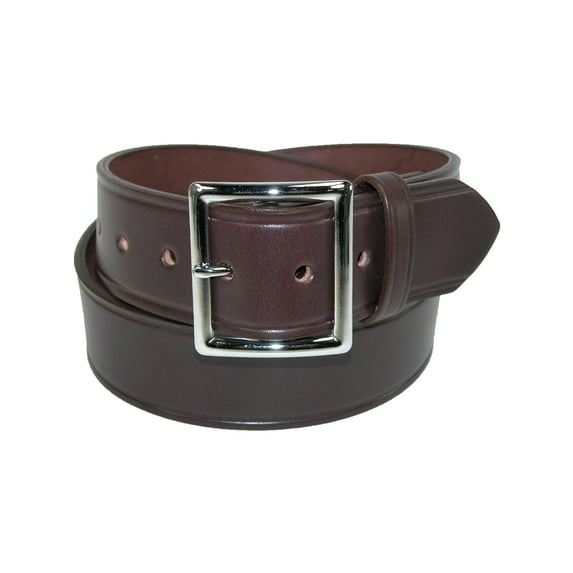 Size 42 Mens Leather 1 3/4 Inch Garrison Belt, Brown