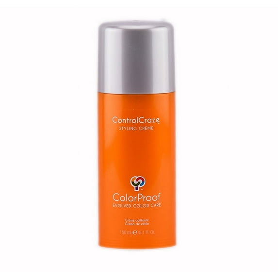 Size : 5.1 oz , ColorProof Control Craze Styling Creme, Color Proof Hair Scalp, Pack of 3 w/ SLEEK Teasing Comb