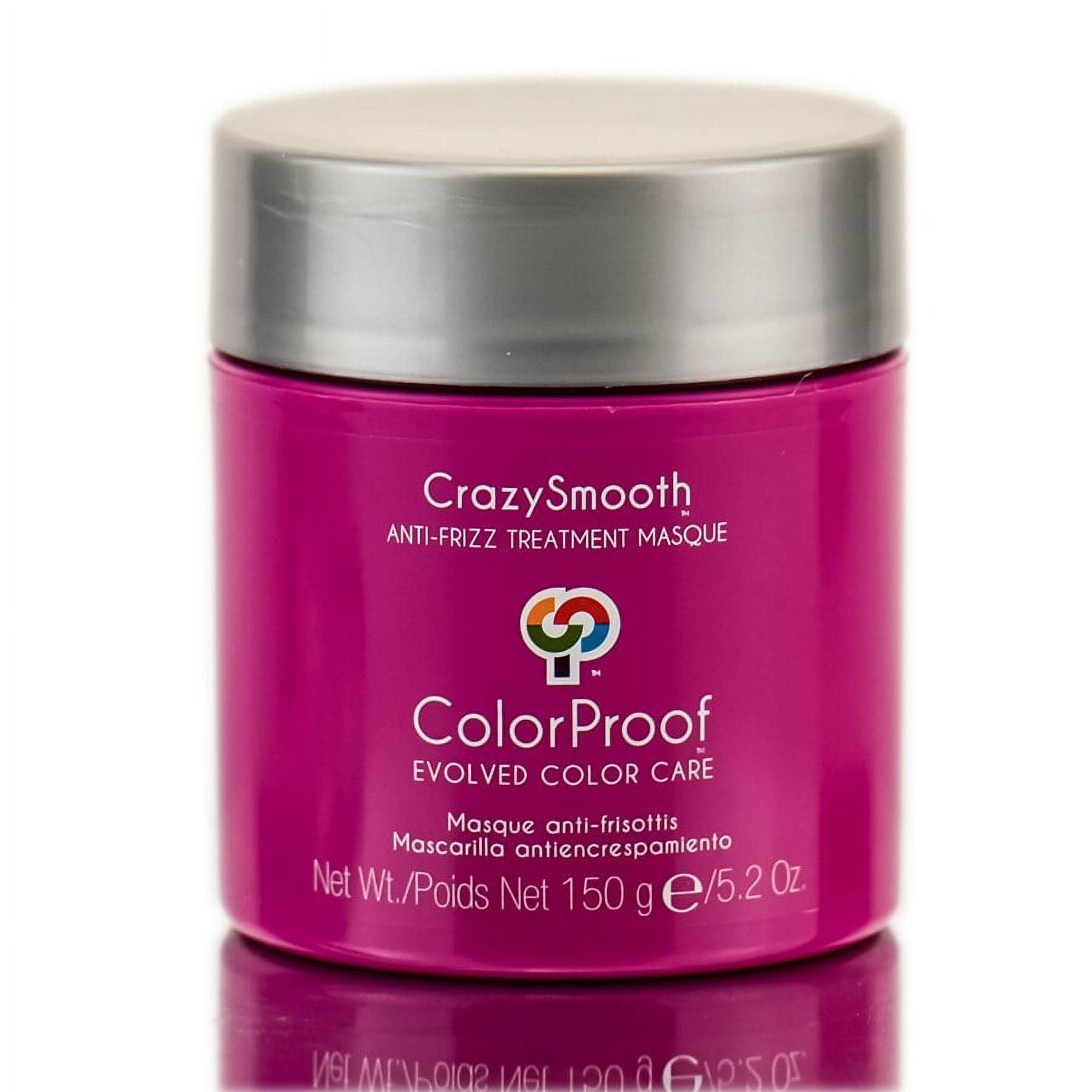 ColorProof Crazy Smooth Anti Frizz Treatment Masque, 5.2 oz, w ...