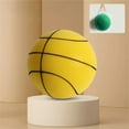 thumbnail image 1 of Size 5 Official Quiet Basketball with Felt-Covered Surface for Noiseless Indoor Training, PU Foam Training Ball with Seam Design, Enhanced Grip Practice Ball, 1 of 8