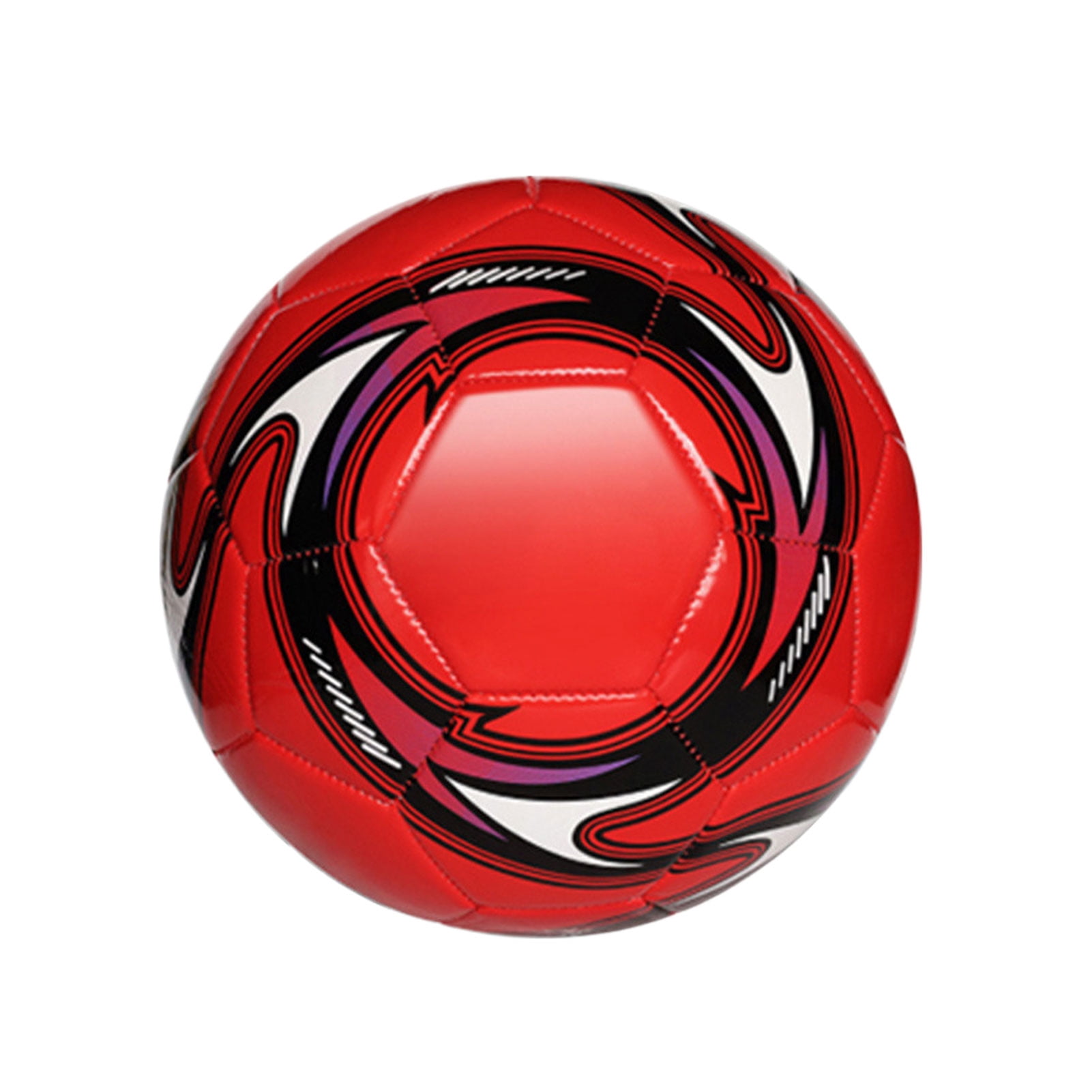 Size 5 Soccer Ball Thicken Waterproof PU Wear-resistant For Outdoor Training Machine-stitched Football Students Training Matches