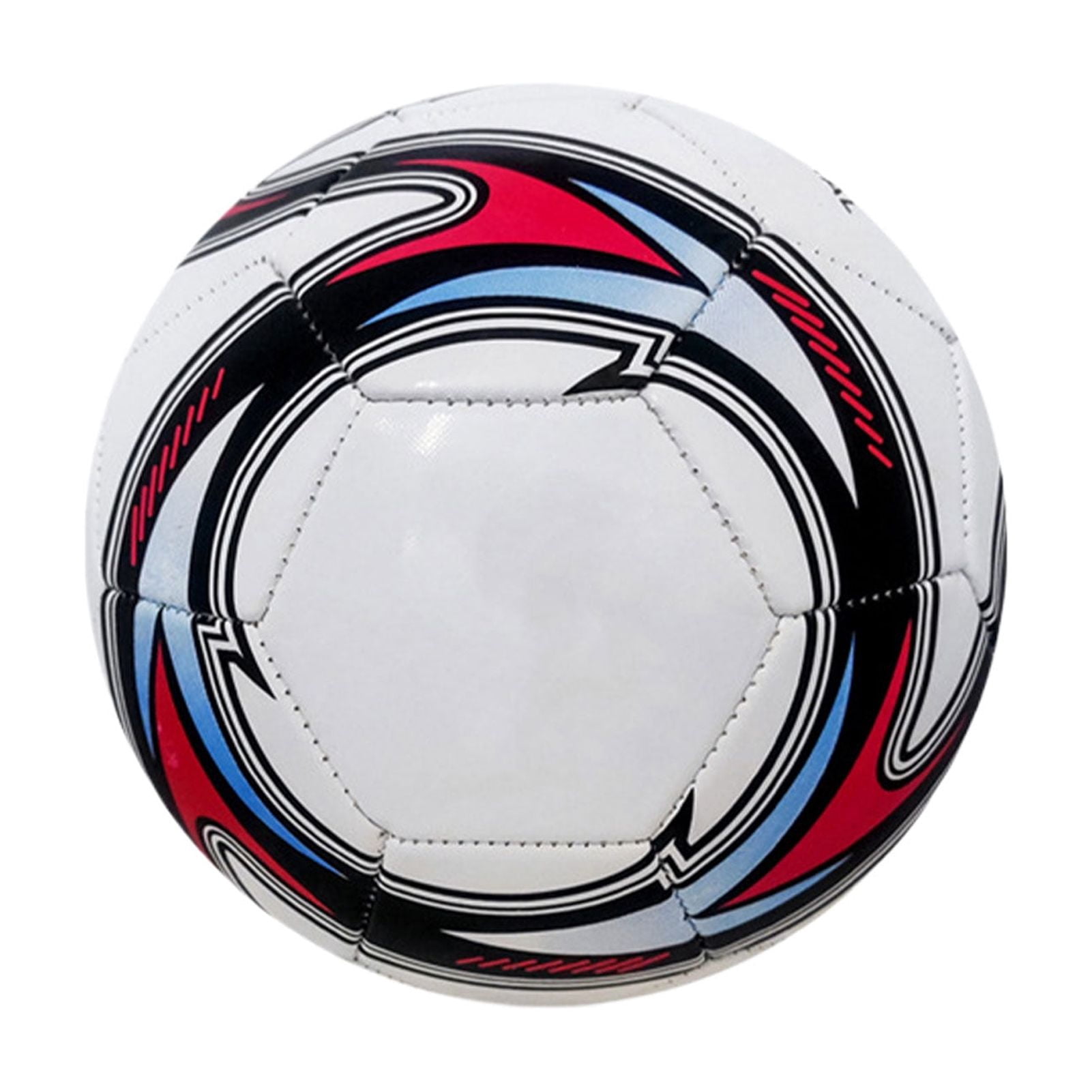 Size 5 Soccer Ball Thicken Waterproof PU Wear-resistant For Outdoor Training Machine-stitched Football Students Training Matches